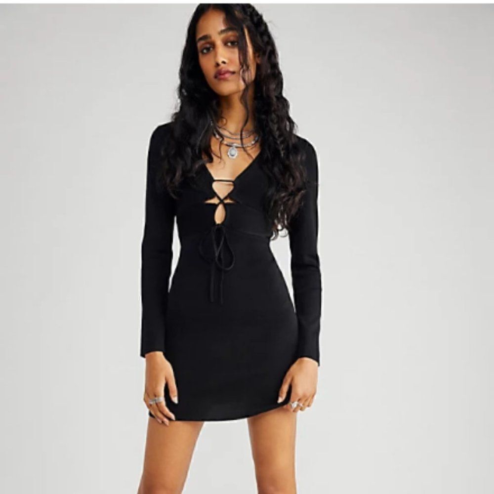 Anthropologie - Significant Other Monica Knit black Dress